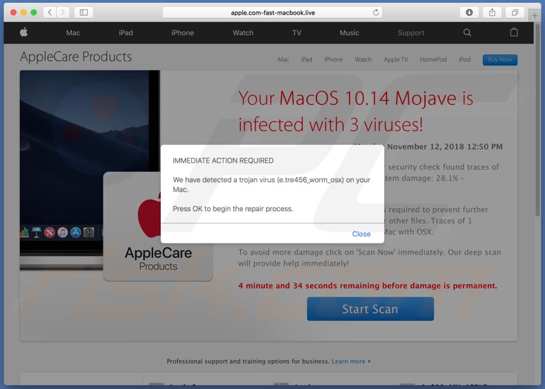 Look for possible spyware mac mojave download